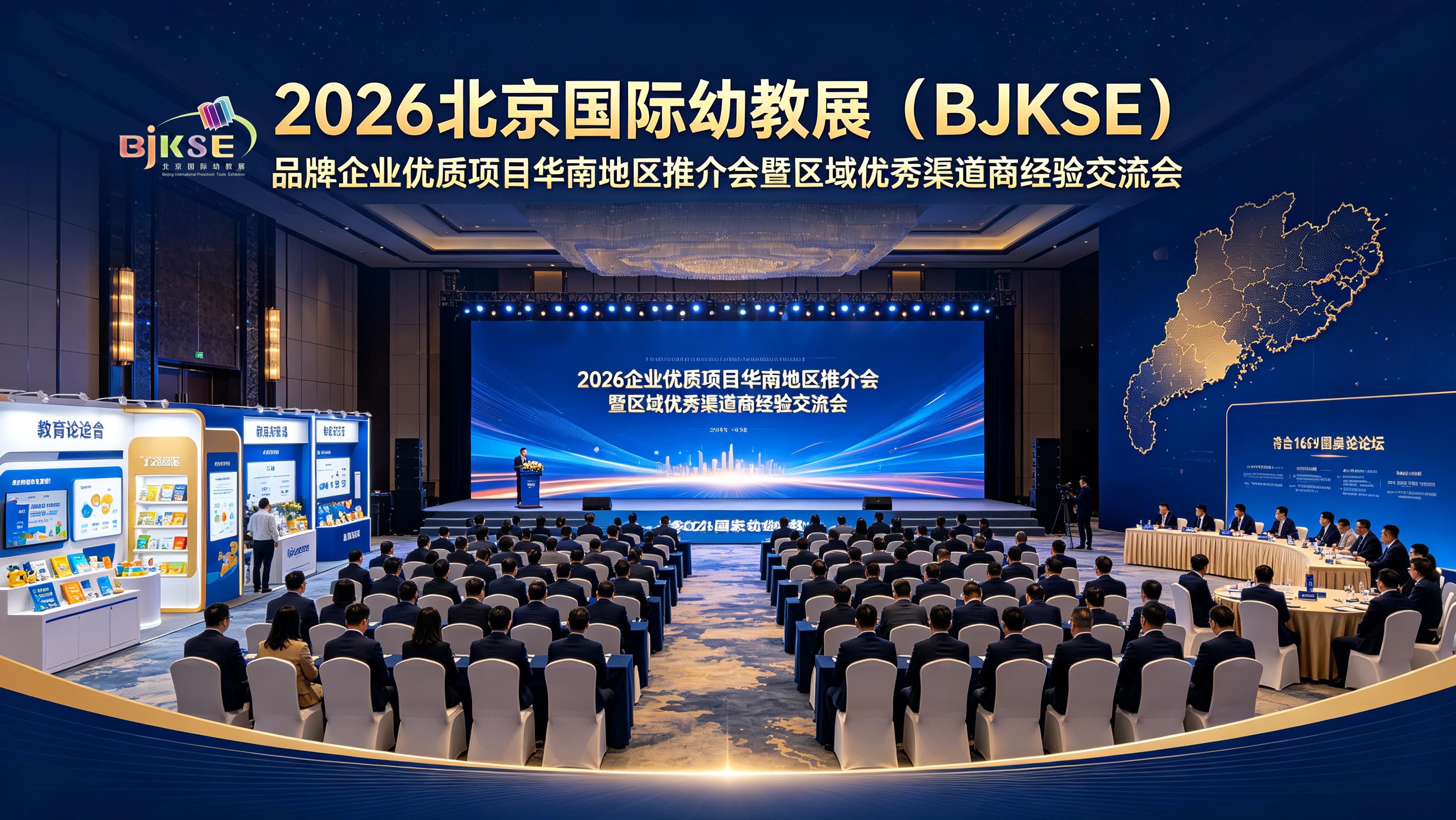 2026北京国际幼教展企业优质项目华南地区推介会暨区域优秀渠道商经验交流会